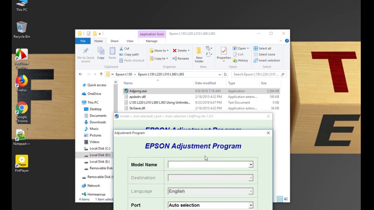 epson l360 adjustment program crack free download